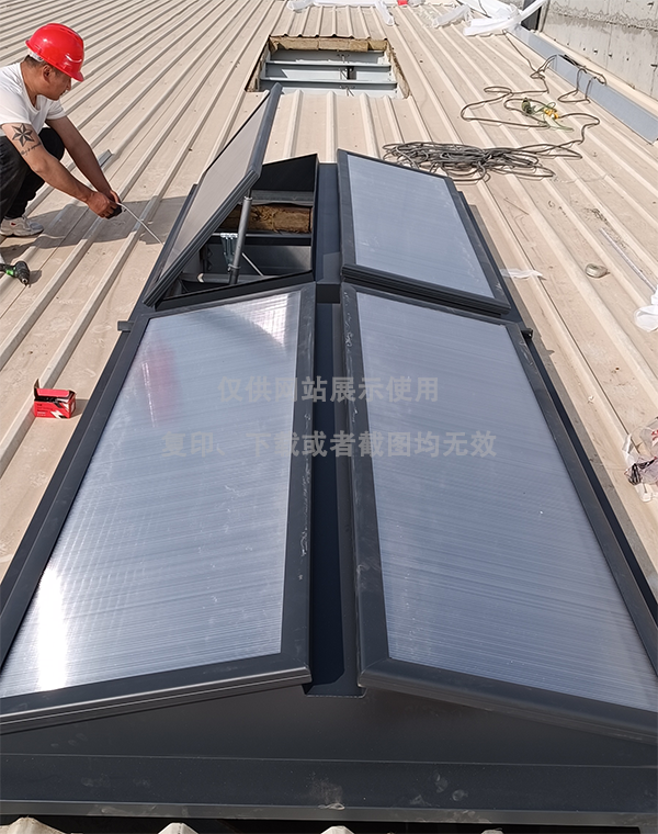 兰州王老吉生产车间汉滨排烟天窗