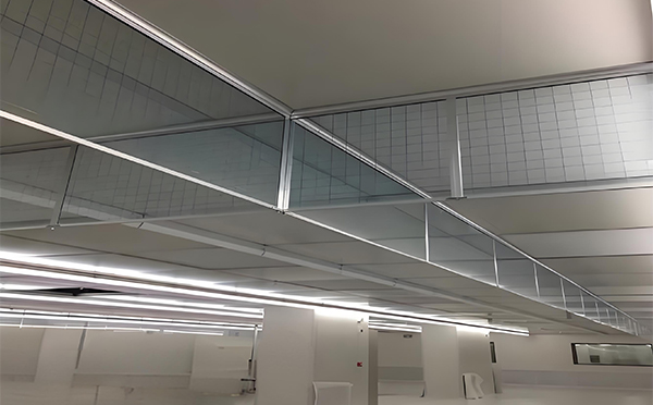 汉滨玻璃挡烟垂壁